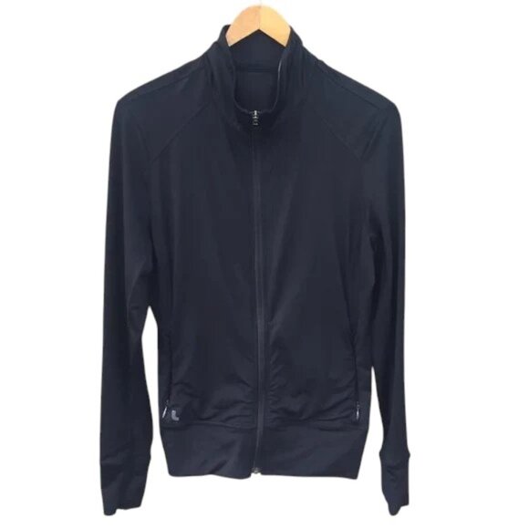 Lole black lightweight activewear zip up top - size L - Picture 1 of 9